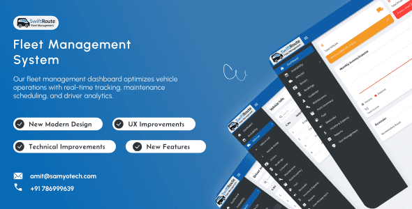 SwiftRoute | Comprehensive Fleet Management System
