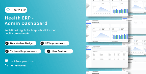 HealthERP | Hospital Management System