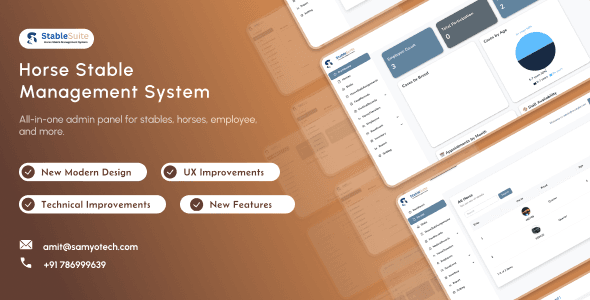 StableSuite | Horse Stable Management System