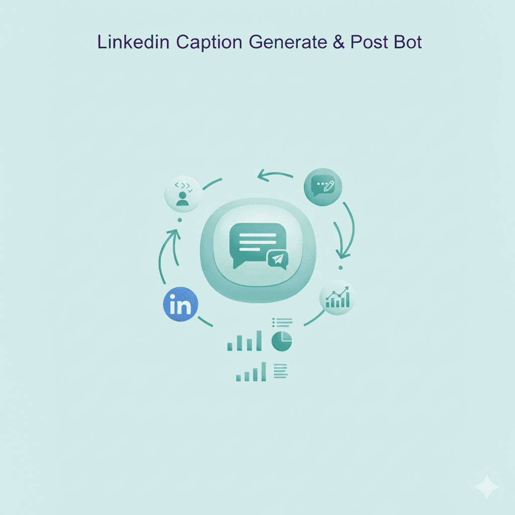 Linkedin Caption Generate & Post