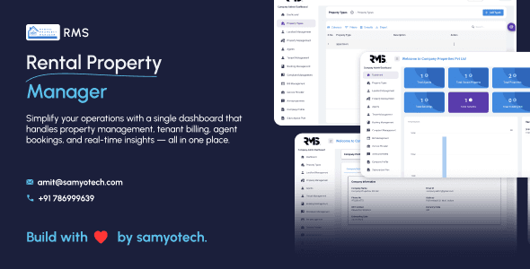 Rental | Property, Tenant & Rental Management System