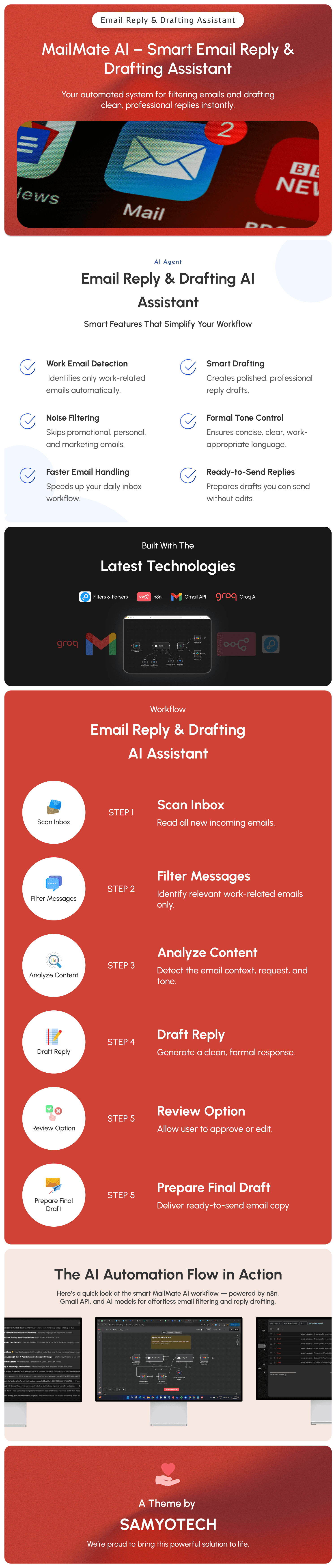 Label Mail and Draft Reply Mail