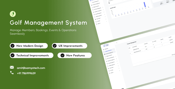GolfCRM | Golf Course Management