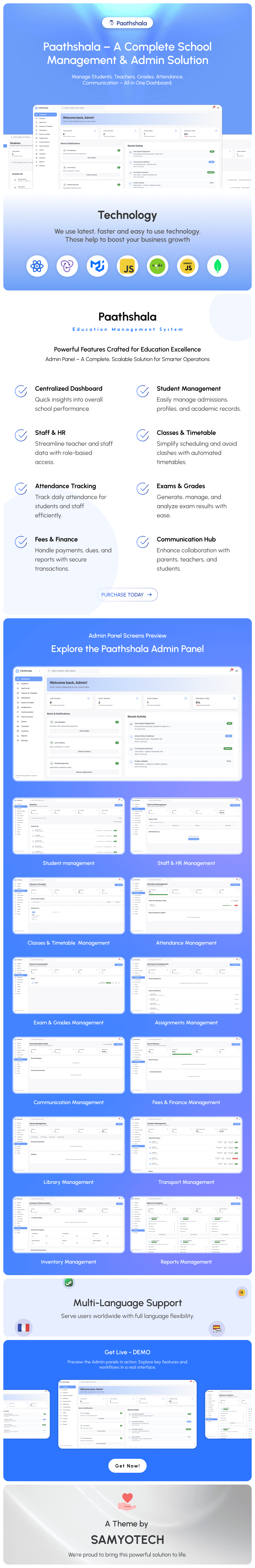 EduManage | School & Academic Management System