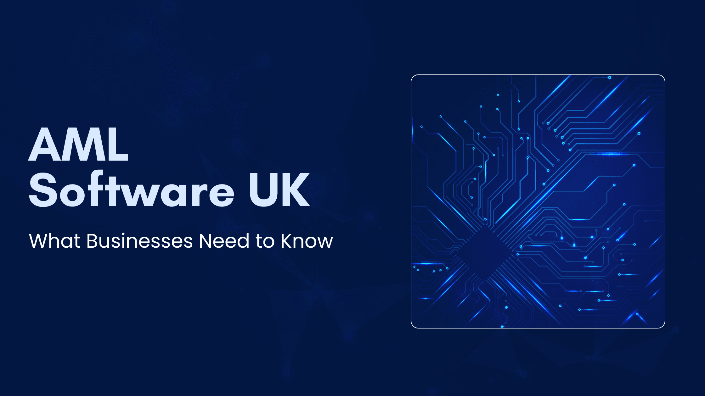 AML Software UK by Samyotech