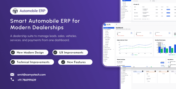 Automobile ERP | Dealership Management System
