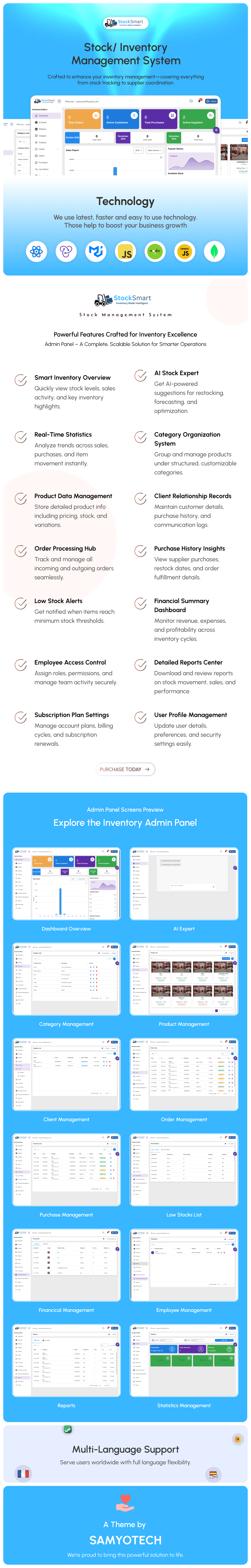 StockSmart | Cloud Inventory Management System
