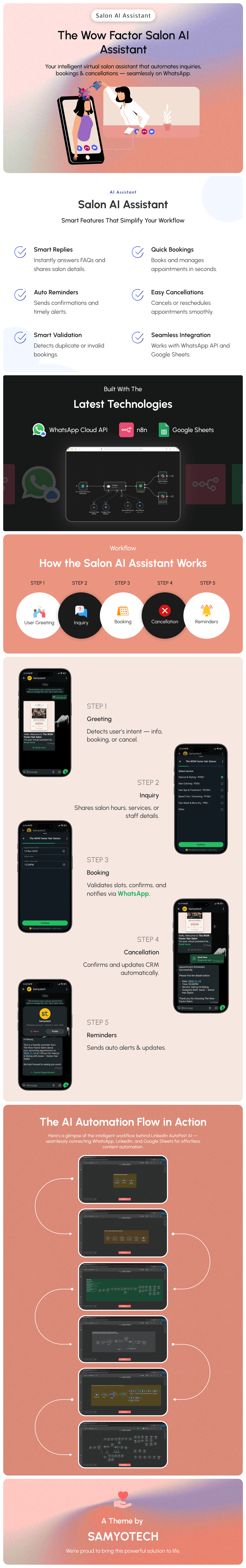 Salon Appointment Agent