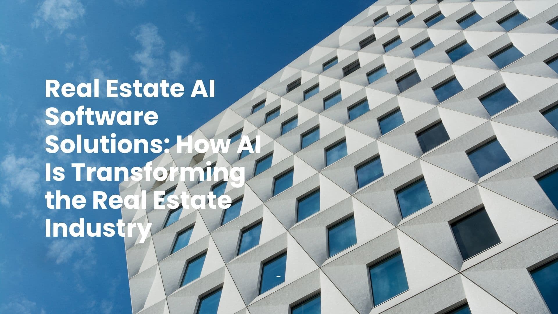 Real Estate AI software solution for real estate businesses