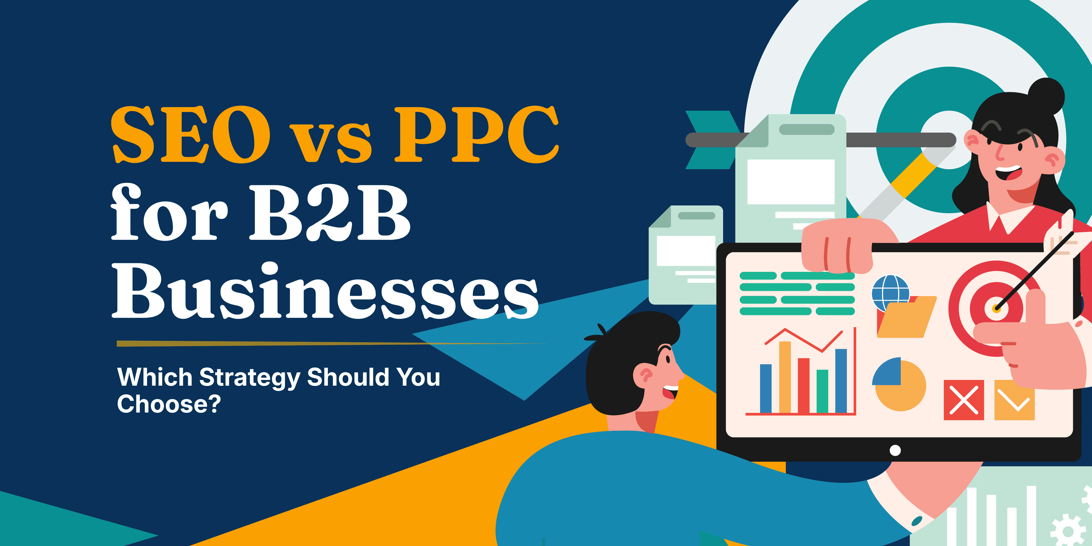 SEO vs PPC for B2B Businesses by Samyotech